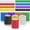Glitter Mixed Colors, variant on 8 Rolls 262.4 Feet Scalloped Bulletin Board Borders Bulletin Boarder Trim School Decoration Borders for School, Classroom Decoration, Pastel Colors