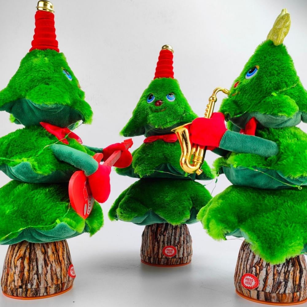 Swing Christmas Tree Singing Dancing Christmas Tree Toy Electric Plush