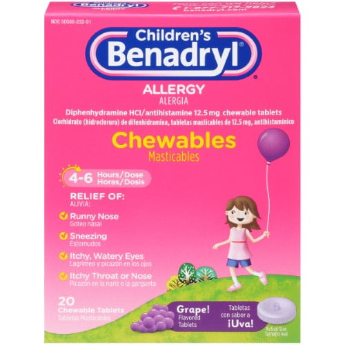 Benadryl Children's Allergy Chewables