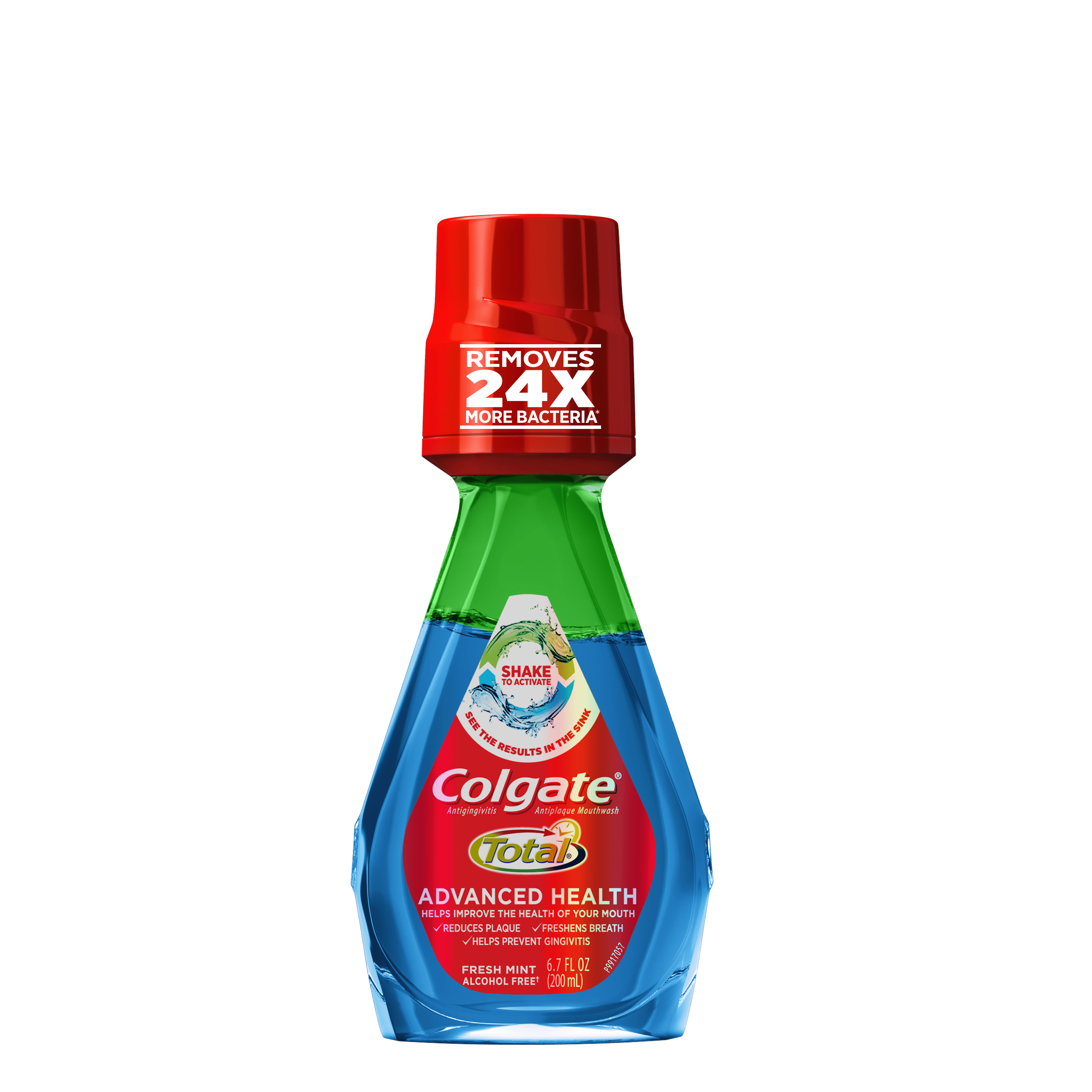 Colgate Total Advanced Health Alcohol Free Mouthwash, Fresh Mint