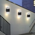 thumbnail image 4 of 1Pc Double Up and Down Wall Light Indoor Outdoor Home Bedroom Decor Lamp LED Bulbs Included, 4 of 6