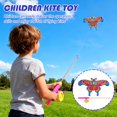 thumbnail image 2 of Daily Mix Store Dynamic Fishing Rod Plastic Kite Cartoon Butterfly Small Kite Handheld Simulation Parrot Eagle Flying Swallow Outdoor Easy Toys, 2 of 8
