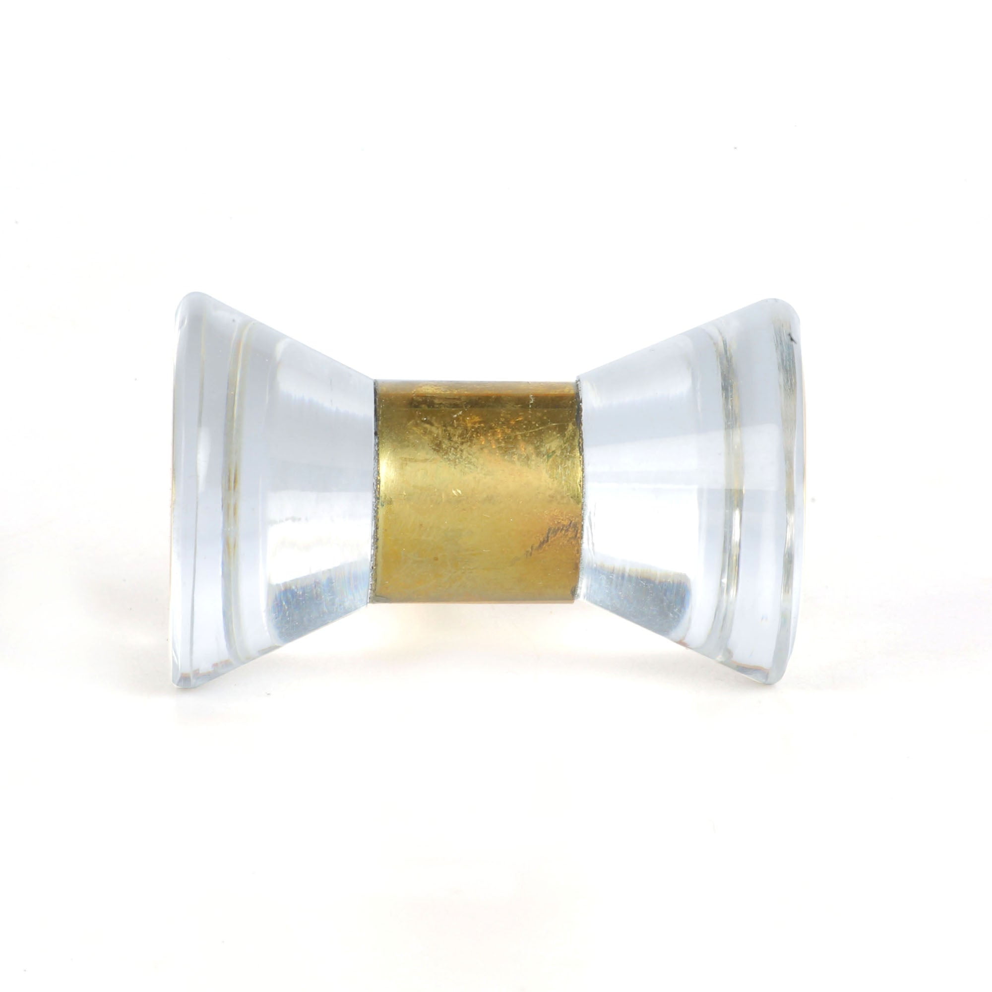 Shiva Acrylic Knobs (Set Of 6) White Yellow Rectangle Shape Knobs Pull And Push For Handles, Cabinet, Drawer, Door, Wardrobe, Home Interior Decorative Item