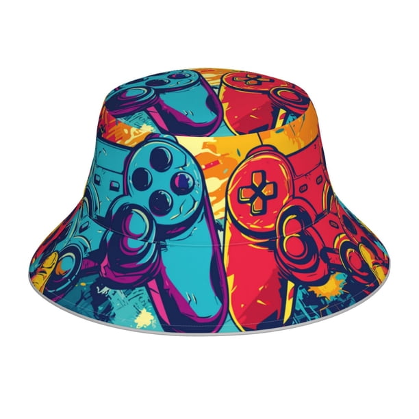 Balery Gaming Sombreros para el sol para hombre y mujer, sombrero de pescador con UPF 50+