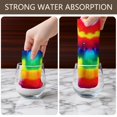 thumbnail image 6 of 4 Pcs Funny Kitchen Towels,Rainbow Tie Dye Circular Pattern Microfiber Dish Towels,Kitchen Tea Towels,Kitchen Towel Set (18" X 26"), 6 of 7