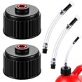 thumbnail image 2 of 4 Pieces Fuel Filler Jug Hose Racing Fuels Replacement Cap LC2, 2 of 5