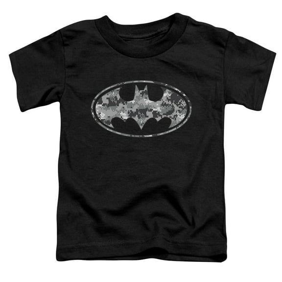 Batman Urban Camo Shield S/S Toddler T-Shirt Black