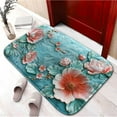 thumbnail image 2 of Oil on relief 980 Non-Slip Memory Foam Bath Rug: Absorbent, Quick-Dry, Machine Washable, Soft & Comfortable - S, 2 of 7