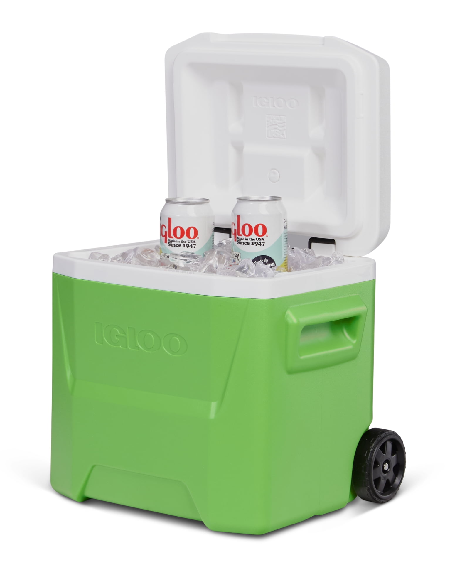 Blue NEW Igloo 16-Quart Laguna Roller Ice Chest Cooler with Wheels 