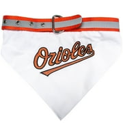 Pets First MLB Baltimore Orioles Dogs and Cats Collar Bandana - Large