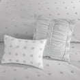 thumbnail image 3 of Gracie Mills Grady Elegance Defined Cotton Jacquard Comforter Set with Euro Shams and Throw Pillows - GRACE-9445, 3 of 5