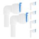thumbnail image 1 of Water Purifier Connectors Plastic Hose Connector Seamless Connection Plumbers 6Pcs, 1 of 4