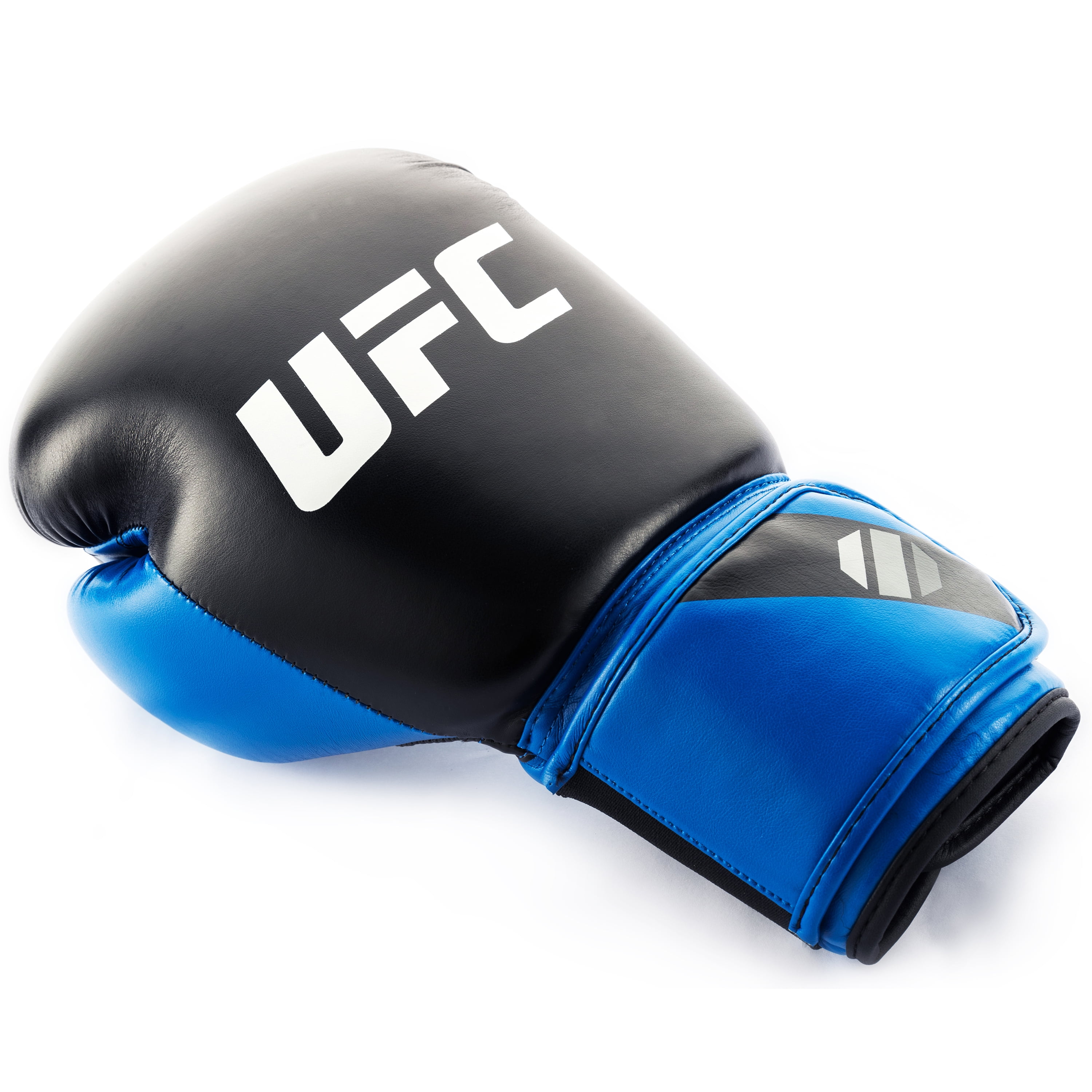 UFC Compact Bag Gloves - S/M, Blue/Black - Heavy Bag Training Gloves for Boxing & Mixed Martial Arts, with Form-Fit Ergonomic Hand Compartment