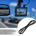thumbnail image 3 of Unique Bargains 2 Pcs 8 Pin 3.28ft 100cm Backup Camera Extension Cable Dash Camera Cord Wires Car Rear View Camera, 3 of 6