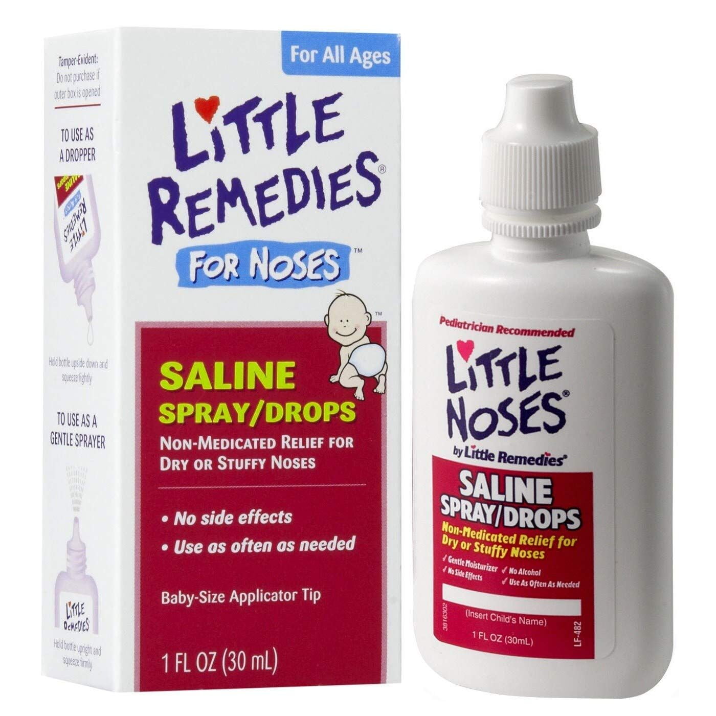 little remedies saline spray walmart