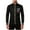 #342-Black, variant on Yaoyar Men Fashion Printed Casual Shirt Pocket Buttoned Long Sleeve Stand-Up Collar Shirt Slim Fit Floral Print Shirt