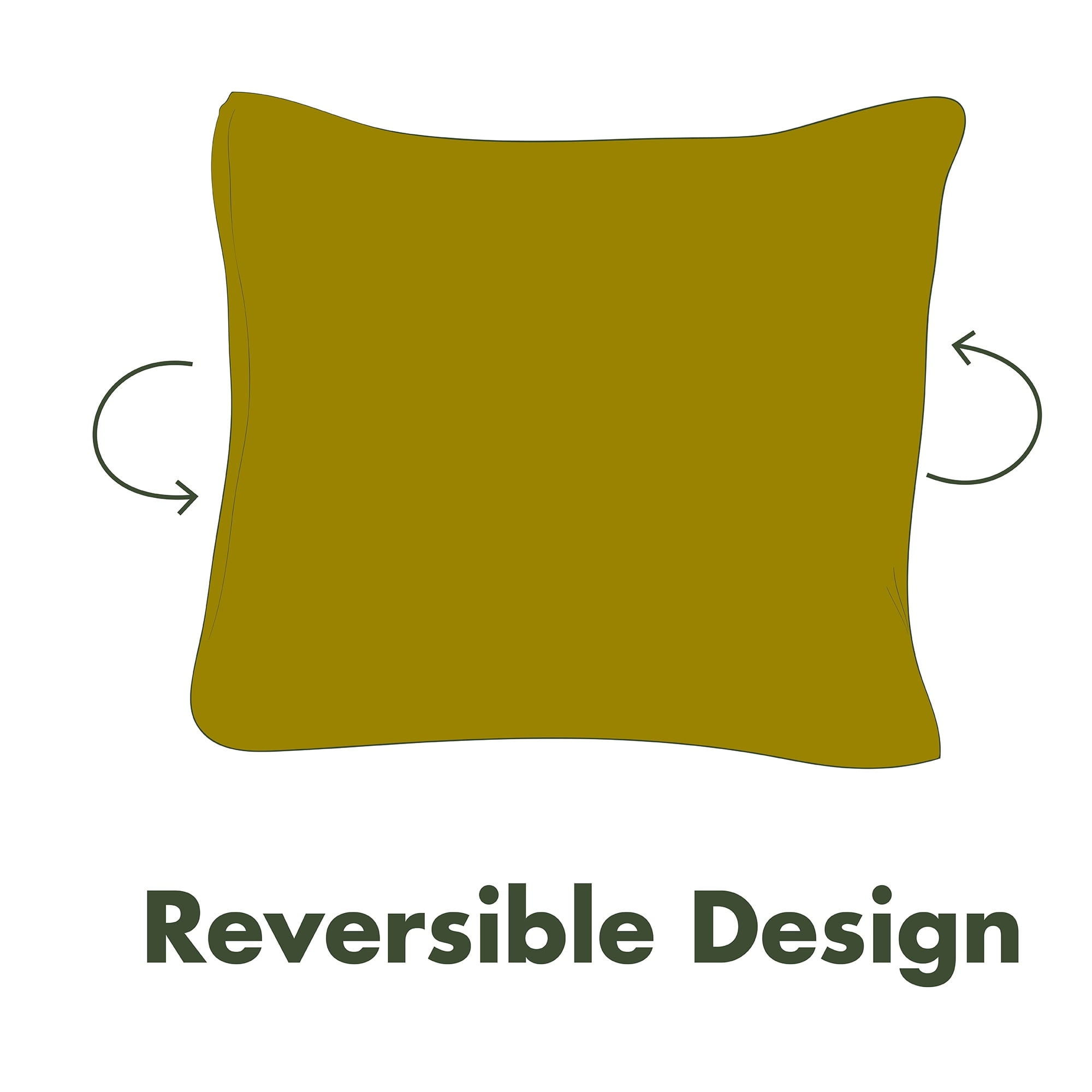 Jordan Manufacturing 20" x 14" Grey Solid Rectangular Reversible Decorative Lumbar Throw Pillow with Front Buttons