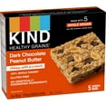 thumbnail image 4 of KIND Healthy Grains Bars, Dark Chocolate Peanut Butter, 35g, 5 Bars, 4 of 6