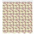 thumbnail image 2 of Ambesonne Floral Shower Curtain, Romantic Roses Conquers Art, 69"Wx84"L, Yellow and Pale Fuchsia, 2 of 4