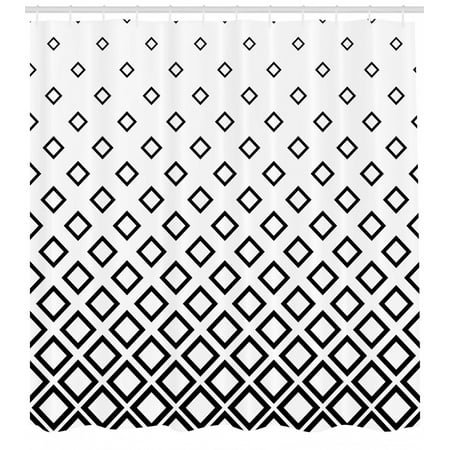 Geometric Shower Curtain Minimalist Square Shaped Forms Abstract Geometric Shower Curtain Minimalist