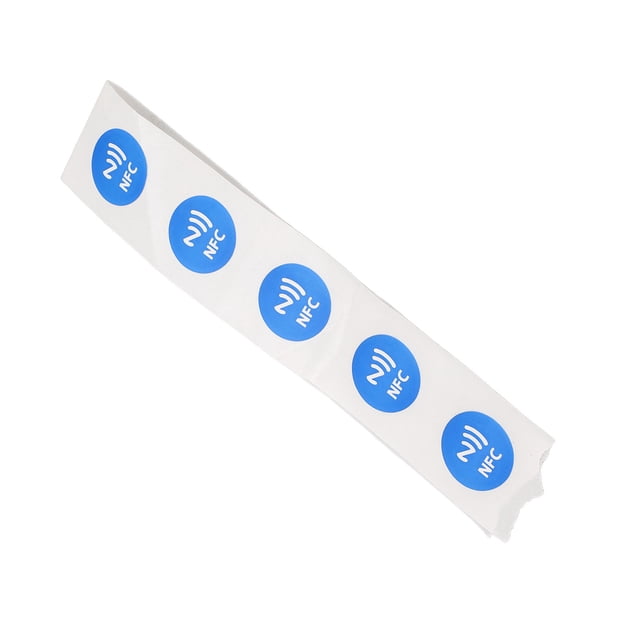 30 Pcs Étiquettes Rondes NFC NFC 25mm Autocollants NFC Ntag 504 Octets Cartes de Pièces NFC Réutilisables