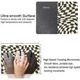 thumbnail image 4 of Black & Cream Checkered Square Mouse Pad Waterproof NonSlip Rubber Base Mousepad for Computer Classic Design for a Professional Look, 4 of 6