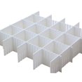 thumbnail image 1 of Laklulu 10 piezas blanco - Divisores de cajones Divisores de cajones Divisores de compartimentos de rejilla de cajón, 1 of 5