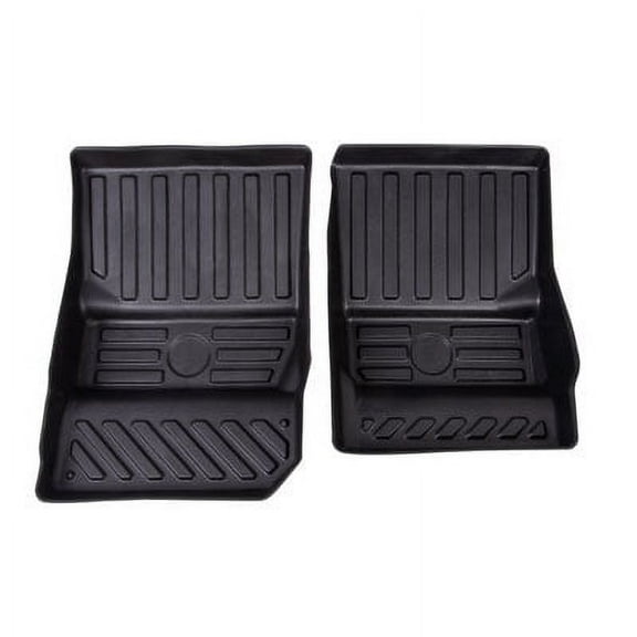 Tusk UTV Floor Mats Rear Black for Polaris RANGER RZR XP 4 TURBO FOX Edit. 2018