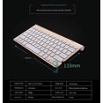 thumbnail image 4 of Combo delgado de teclado y mouse inalámbricos, mouse USB compacto silencioso de 2.4G y teclado con interruptor de tijera con cubierta protectora para PC/portátil/Windows/Mac, 4 of 8