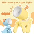 thumbnail image 4 of Kids Nnight Light，Energy-saving Warm Light LED Cute Animals Night Light，Angle Adjustable，Pet Night Light Decorative Ornament，Perfect Night Lights for Kids Room, 4 of 10
