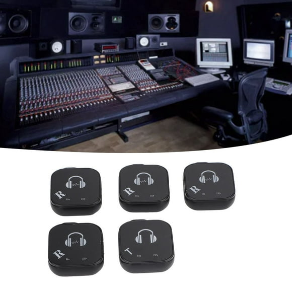De Monitoreo Inalámbrico En El Oído, Portátil, No Necesita Cambio De Canal, IEM Inalámbrico Estéreo Profesional Para Ensayo De Banda