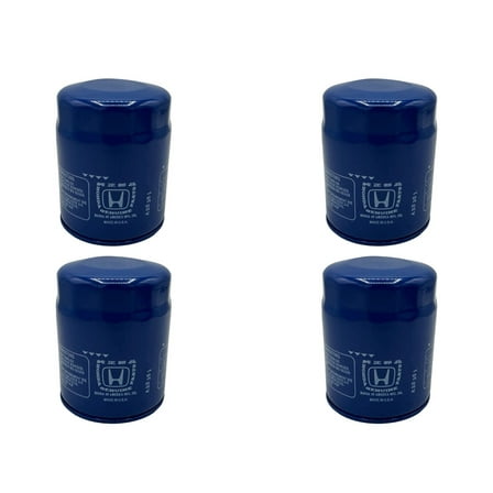 Honda Genuine OEM Authentic Oil Filters 15400-PLM-A02 4 Pack