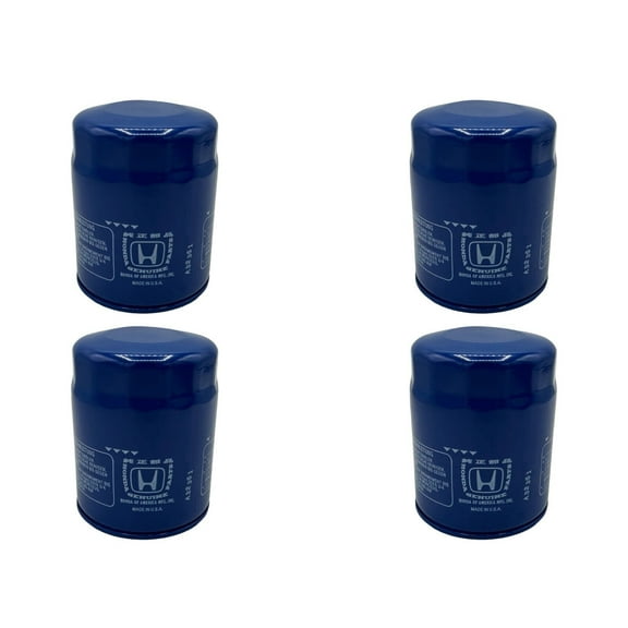 Honda Genuine OEM Authentic Oil Filters 15400-PLM-A02 4 Pack