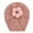 Coffee, variant on Mwjwdo Baby Ruched Turban Hat 3D Five-Petal Flower Rhinestone Eyelet Detail Stretch Fit for Park Visits Green
