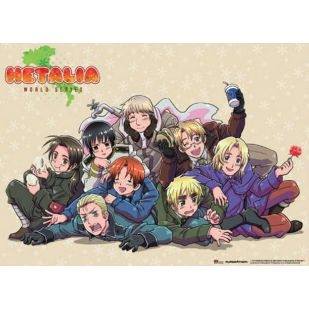 5915 Hetalia World Series Group Wall Scroll 33 By 44 Inch High 5915 Hetalia World Series Group Wall Scroll 33 By 44 Inch High