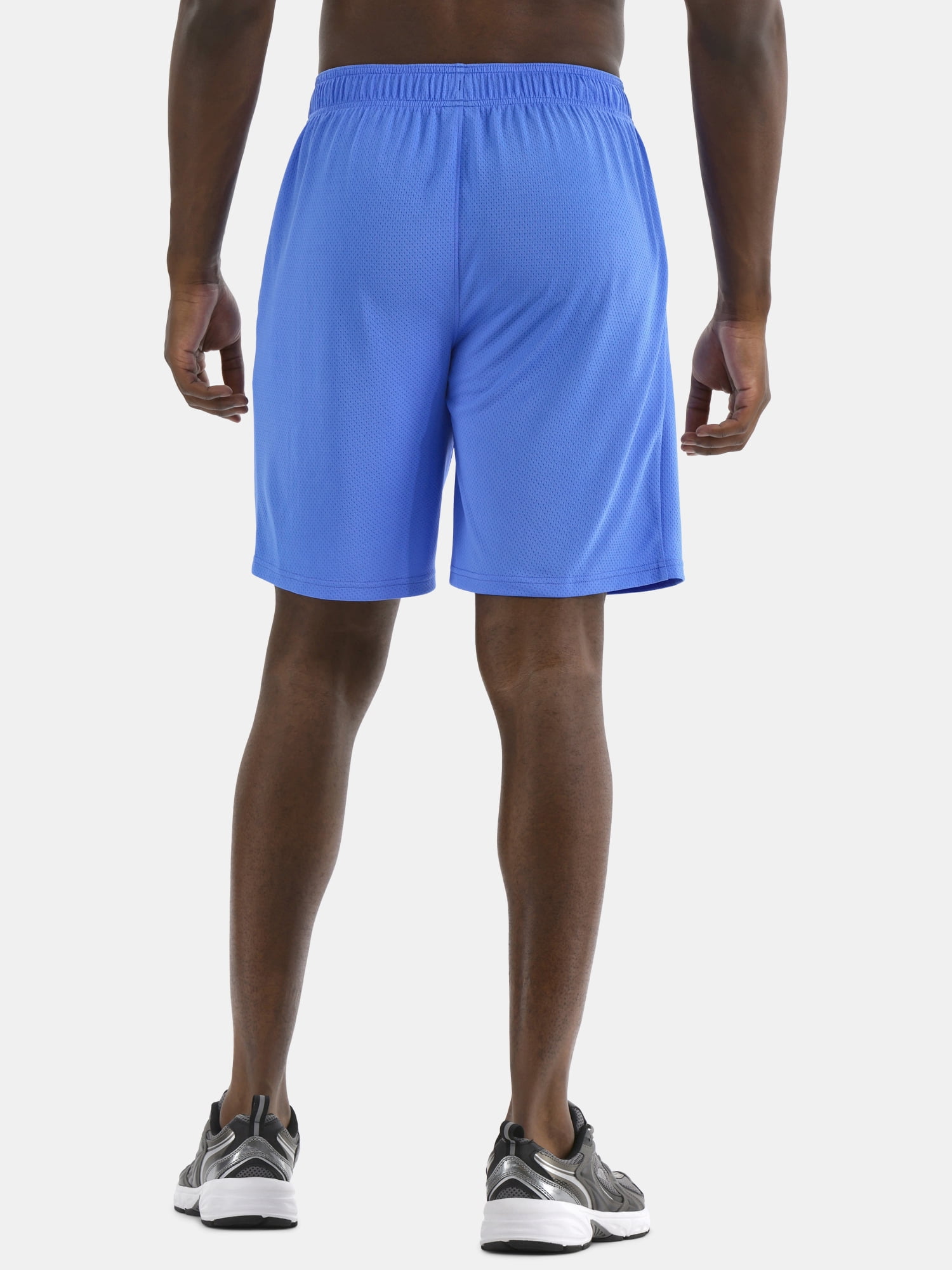 Athletic Works Men's and Big Men's Active Mesh Shorts, 9" Inseam, Sizes XS-5XL
