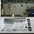 thumbnail image 5 of Master Mechanic 180 Piece Mechanics SAE and Metric Assorted Socket Tool Kit, 5 of 7