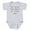 Heather Gray, variant on CafePress - MY MOM CAN BEAT UP YOUR DAD Body Suit - Cute Infant Bodysuit Baby Romper - Size Newborn - 24 Months