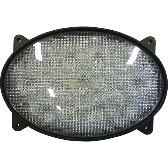 Tiger Lights 12V LED Oval Combine Roof Light TL8420 For Case/IH 9230 Flood Off-Road Light