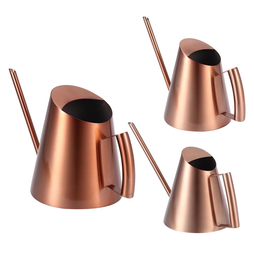 Mgaxyff Household Stainless Steel Watering Can Pot Garden Green Plant Flower Watering Kettle