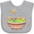 thumbnail image 3 of Inktastic Nachos Partying in Guacamole Boys or Girls Baby Bib, 3 of 4