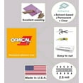 thumbnail image 4 of FZC-Oracal 651 Gloss Permanent Adhesive Craft Vinyl (12Inch x 10ft) for DIY Decal Bumper Sticker Wall Window Decor Mugs Using Vinyl Cutter-Bonus MapleLeaf Decal (Gloss, Lavender), 4 of 4