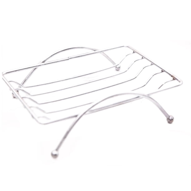 Stainless Steel Soap Dishes Rust-resistant Saver Basket Bathroom Holder Case Washing Table Soap Tray Free Punch Drain Rack