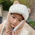 thumbnail image 4 of Xinyolin Baby Hat Ear Cute Extra Thick Warm Child Headwear for Winter, 4 of 8