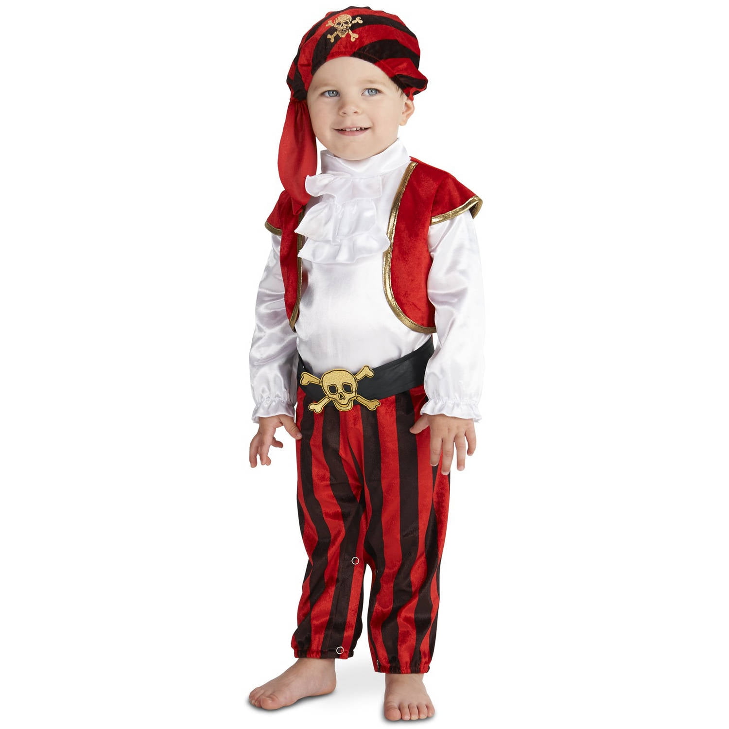 Arrrgh! Arrrgh! Pirate Toddler Halloween Costume, Size 3T4T