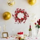 thumbnail image 1 of Fiudx Corona de San Valentín con Forma de Corazón, Diseño de Bayas de Espuma Roja, Decoración Romántica para Puerta de Entrada, Decoración Navideña Reutilizable, Perfecta para Pared o Boda, Tamaño de, 1 of 6