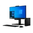 thumbnail image 5 of Lenovo ThinkCentre M75q Gen 2 11JN008GUX Desktop Computer - AMD Ryzen 3 PRO 5350GE - 8 GB - 256 GB SSD - Tiny - Black - AMD PRO 500 Chip - IGEL Linux - AMD Radeon Graphics DDR4 SDRAM - English Keyb..., 5 of 12