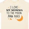 thumbnail image 4 of Inktastic I Love My Momma to the Moon and Back Boys or Girls Toddler T-Shirt, 4 of 5
