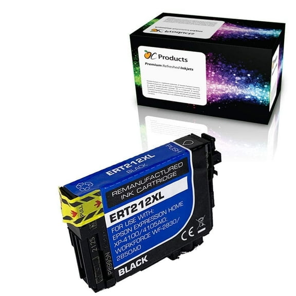 Compatible Replacement for Epson 212 212XL Ink Cartridge for XP-4100 XP-4105 WF-2830 WF-2850 (Black)