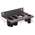 thumbnail image 3 of Saloniture Wall Mount Hair Iron & Blow Dryer Holder - Salon Appliance Rack, 3 of 4